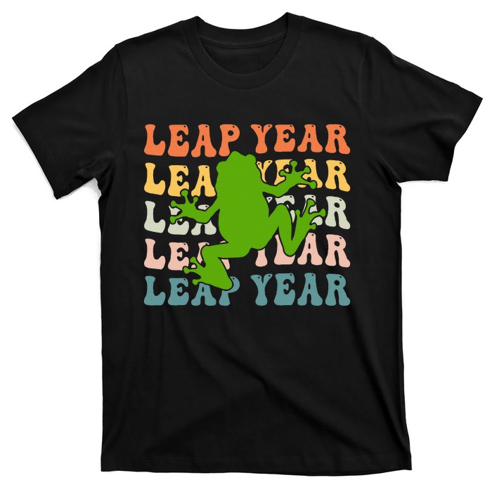 leap frog leap day 2024 T-Shirt