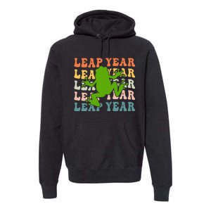 leap frog leap day 2024 Premium Hoodie