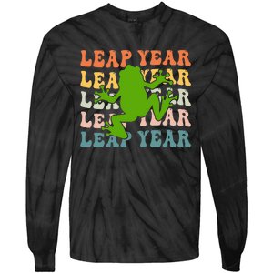 leap frog leap day 2024 Tie-Dye Long Sleeve Shirt