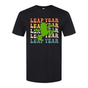 leap frog leap day 2024 Softstyle CVC T-Shirt