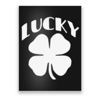 LUCKY Four Leaf Clover Saint Patrick's Day Special Edition Poster