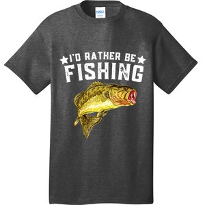 Loving Fish Lake River Mode Id Rather Be Fishing Fishermen Gift T-Shirt