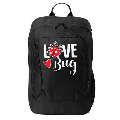 Ladybug Funny Love Bug City Backpack