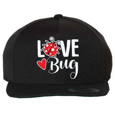 Ladybug Funny Love Bug Wool Snapback Cap