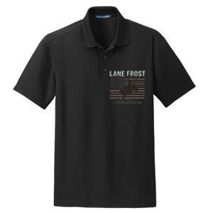 Lane Frost Legends Live Together Rodeo Lover Dry Zone Grid Polo