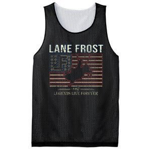 Lane Frost Legends Live Together Rodeo Lover Mesh Reversible Basketball Jersey Tank