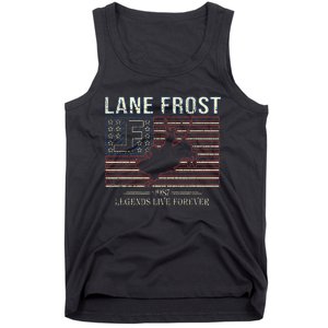 Lane Frost Legends Live Together Rodeo Lover Tank Top