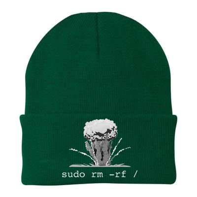 Linux Funny Linux Gift Command Sudo RM RF Knit Cap Winter Beanie