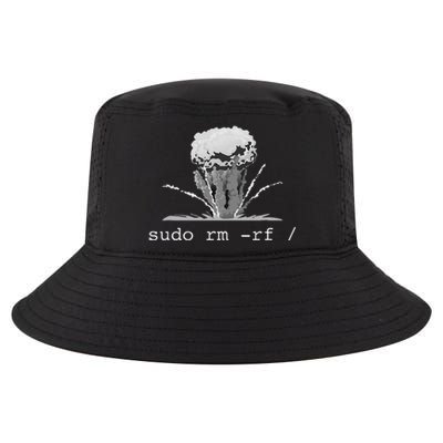 Linux Funny Linux Gift Command Sudo RM RF Cool Comfort Performance Bucket Hat