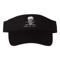 Linux Funny Linux Gift Command Sudo RM RF Valucap Bio-Washed Visor