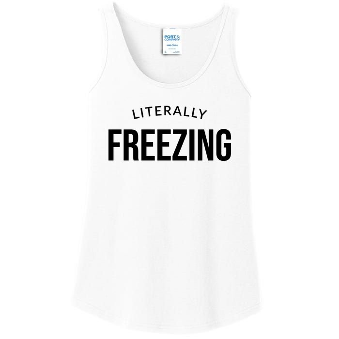 Literally Freezing Ladies Essential Tank