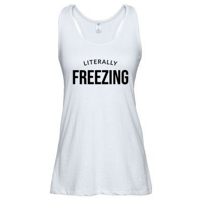 Literally Freezing Ladies Essential Flowy Tank