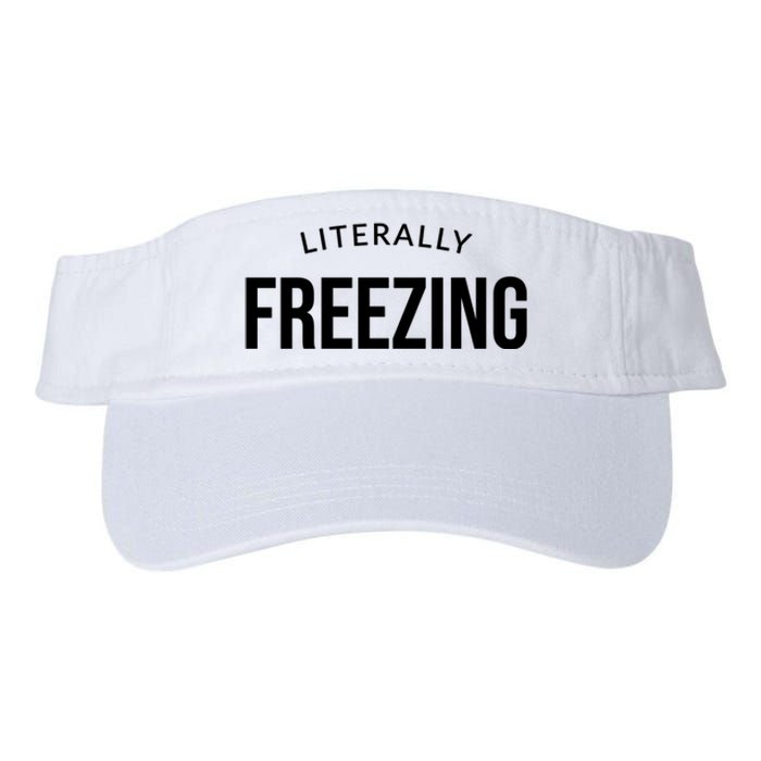 Literally Freezing Valucap Bio-Washed Visor