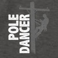 Lineman Funny Lineman Pole Dancer Vector Backpack