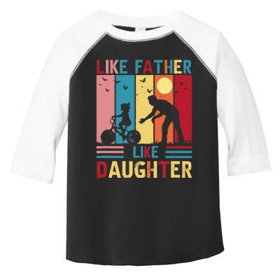 Like Father Like Daughter Oh Crap FatherS Day Toddler Fine Jersey T-Shirt