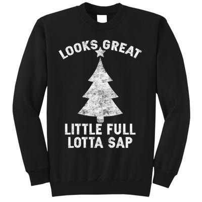 Little Full Lotta Sap Tee Christmas Vacation Santa Sweatshirt