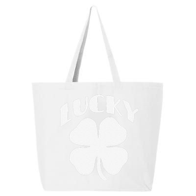 LUCKY Four Leaf Clover Saint Patrick's Day Special Edition 25L Jumbo Tote