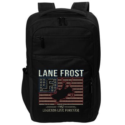 Lane Frost Legends Live Together Rodeo Lover Impact Tech Backpack