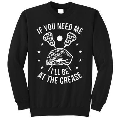 Lacrosse Funny Lax Player Goalie Sweatshirt