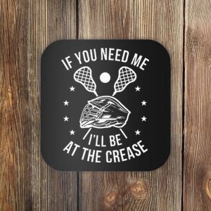 Lacrosse Funny Lax Player Goalie Coaster