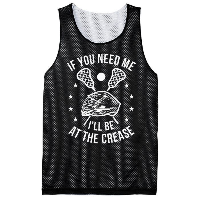 Lacrosse Funny Lax Player Goalie Mesh Reversible Basketball Jersey Tank