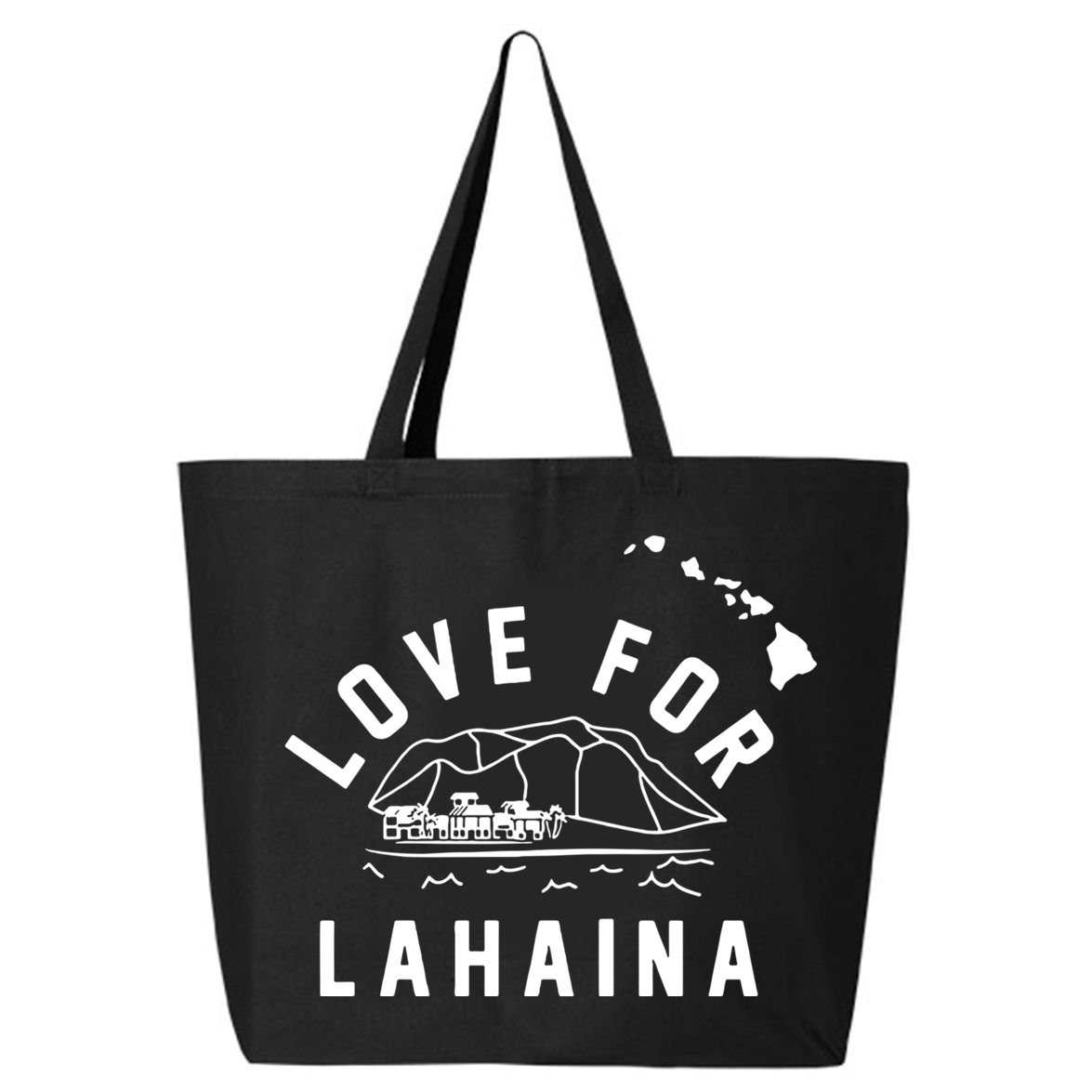 Love For Lahaina Strong Hawaii 25L Jumbo Tote