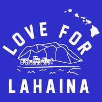 Love For Lahaina Strong Hawaii Zip Tote Bag