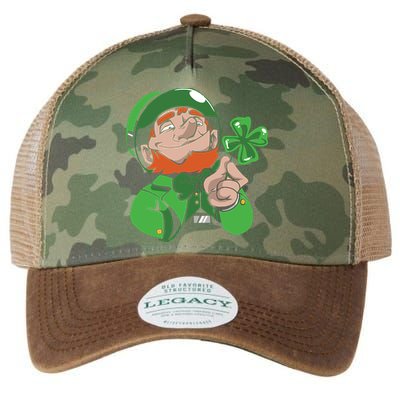 Leprechaun Four Leaf Legacy Tie Dye Trucker Hat
