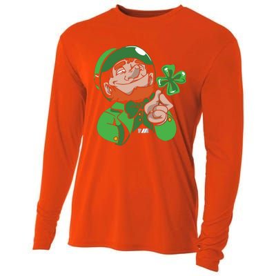 Leprechaun Four Leaf Cooling Performance Long Sleeve Crew