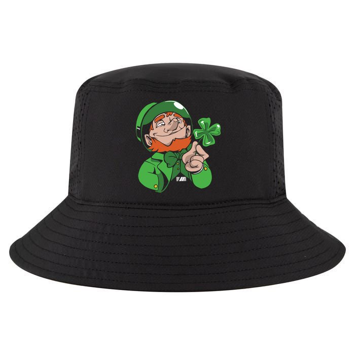 Leprechaun Four Leaf Cool Comfort Performance Bucket Hat