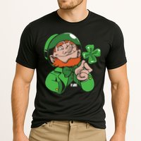 Leprechaun Four Leaf Cooling Performance Crew T-Shirt