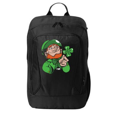 Leprechaun Four Leaf City Backpack