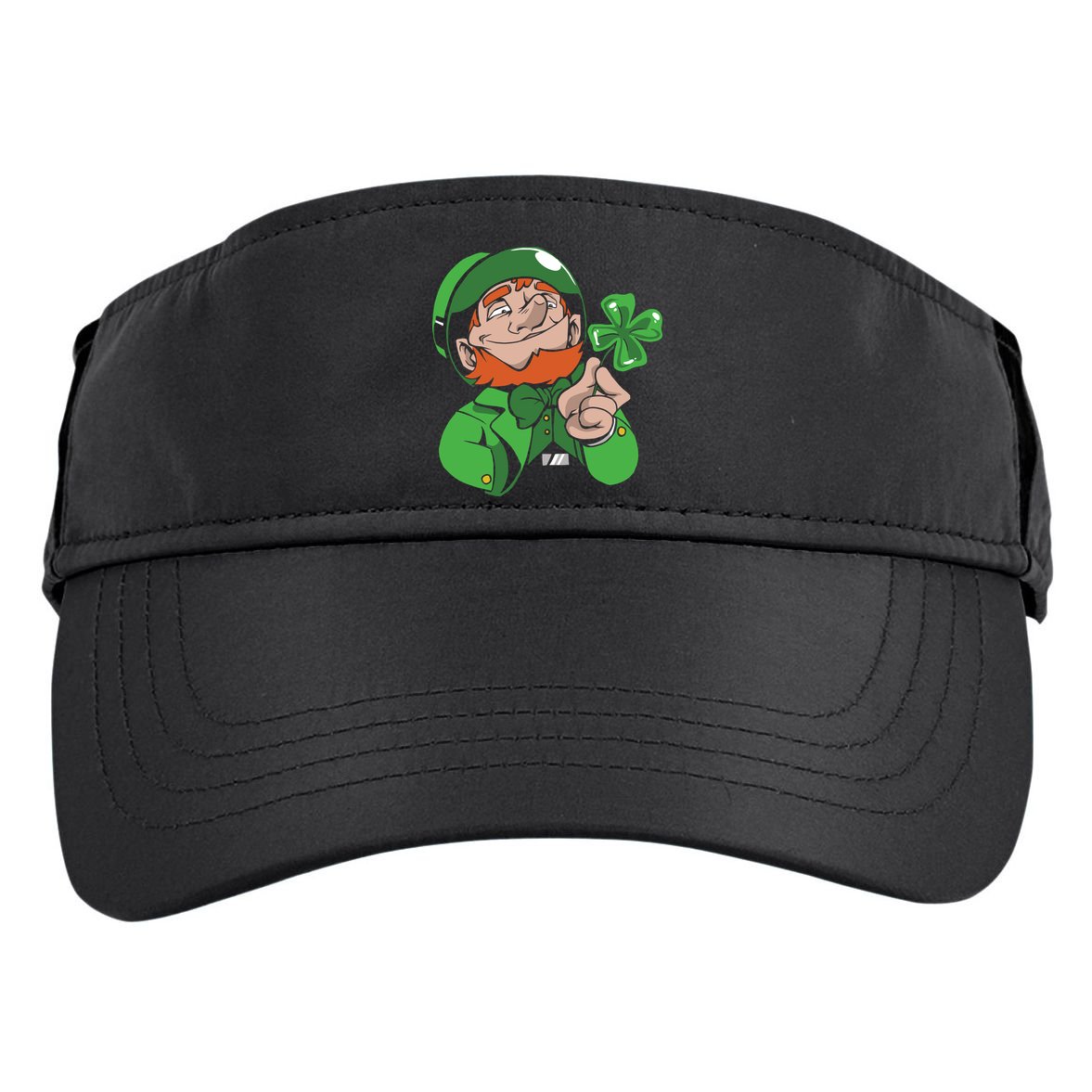Leprechaun Four Leaf Adult Drive Performance Visor