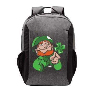 Leprechaun Four Leaf Vector Backpack