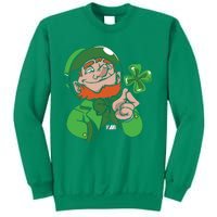 Leprechaun Four Leaf Sweatshirt