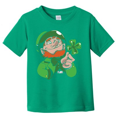 Leprechaun Four Leaf Toddler T-Shirt