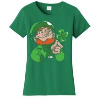 Leprechaun Four Leaf Women's T-Shirt