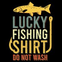 Lucky Fishing Cooling Performance Crew T-Shirt
