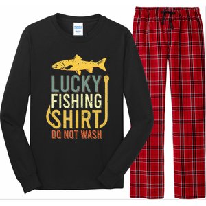 Lucky Fishing Long Sleeve Pajama Set