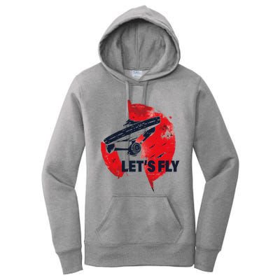 Lets Fly Women's Pullover Hoodie