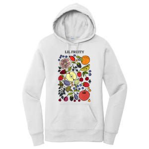 Lil Fruity LGBTQ Fruits Subtle Lesbian LGBTQ Pride Month Women's Pullover Hoodie