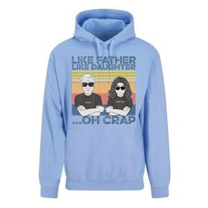 Like Father Like Daughter Unisex Surf Hoodie