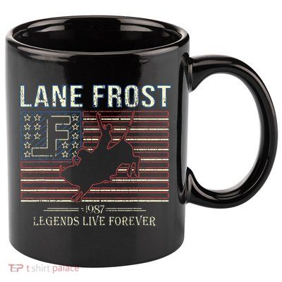 Lane Frost Legends Live Together Rodeo Lover 11oz C Handle Ceramic Mug