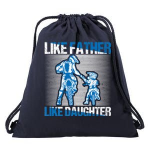 Like Father Like Daughter Dirt Bike Motocross Motorcycle Mx Gift Drawstring Bag