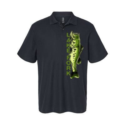 Lake Fork Largemouth Bass Fishing For Texas Fishermen Softstyle Adult Sport Polo