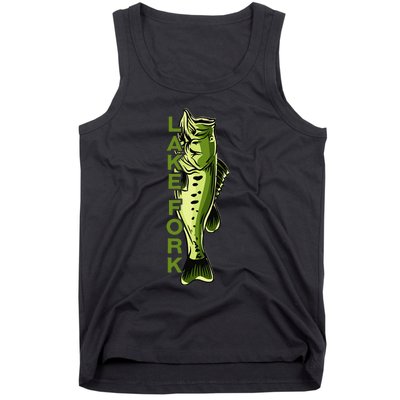 Lake Fork Largemouth Bass Fishing For Texas Fishermen Tank Top