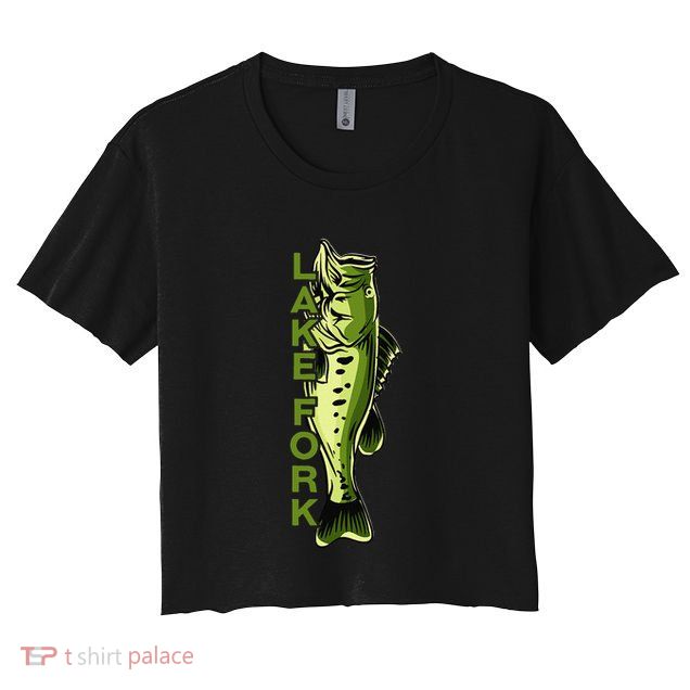 Lake Fork Largemouth Bass Fishing For Texas Fishermen Crop Top