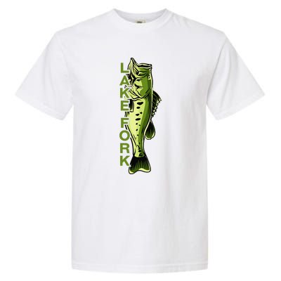 Lake Fork Largemouth Bass Fishing For Texas Fishermen Garment-Dyed Heavyweight T-Shirt