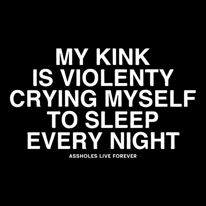 Linda Finegold My Kink Is Violenty Crying Myself To Sleep Every Night Cooling Performance Crew T-Shirt
