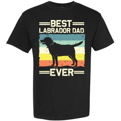 Labrador For Men Dad Black Lab Yellow Labrador Retriever Garment-Dyed Heavyweight T-Shirt